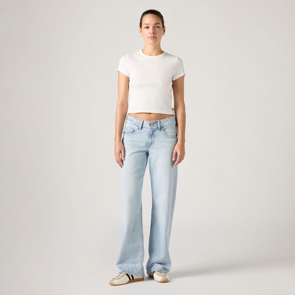 Levi's Women's Superlow Loose 25 Abraided Art