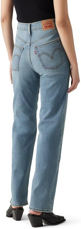 High-Rise Straight-Leg Jeans and the Body-Proportion Fit Formula